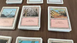 Mountain Plains Swamp Forest 3ed Revised Edition Total 300 Basic Land MTG Magic - Image 4