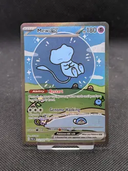 Bubble Mew EX 232/091 Special Illustration Rare Paldean Fates Pokemon*New* - Image 1
