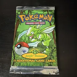 Pokemon Jungle 1st Edition Booster Pack 11 Cards WOTC 1999 Scyther - Image 5
