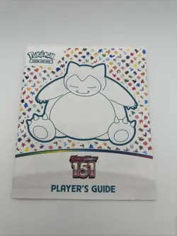 Pokemon Scarlet & Violet 151 Player's Guide Snorlax English Paper Book - Image 1