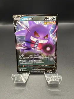 Pokemon - 156/264 Gengar V SWSH08 Fusion Strike Ultra Rare Holo NM TCG - Image 1
