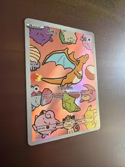 After Skool Hobby Gen 1 - Ditto Charizard - Pokemon Custom Fan Art Parody - Image 2