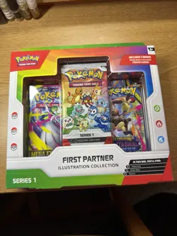 2x Pokemon First Partner Illustration Collection (Series 1) Sealed - Image 4