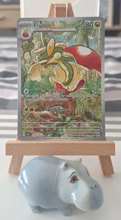 TCG Pokemon FLAPPLE - Surging Sparks - 210/191 (Illustration Rare) NM - Image 1