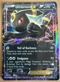 Pokemon Umbreon EX #55 Fates Collide - Image 1