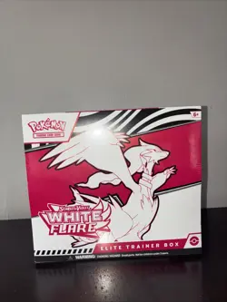 Pokemon White Flare ETB Booster Box Sealed - Image 1