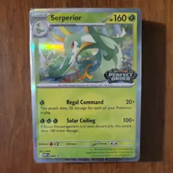 Pokemon Perfect Order Build & Battle Deck Serperior MEP 064 Sealed Promo - Image 1