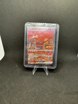 Mew ex SVP 053 Pokemon TCG Scarlet Violet 151 Black Star Promo Full Art SEALED - Image 1