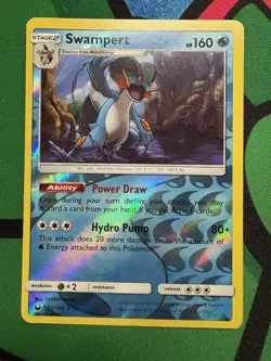 POKEMON TCG SWAMPERT 35/168 RARE REVERSE HOLO CELESTIAL STORM - Image 1