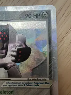 Pokemon Registeel ex 99/101 SWIRL ex Hidden Legends Holo MP - Image 4