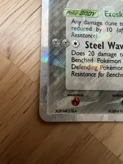 Pokemon Registeel ex 99/101 SWIRL ex Hidden Legends Holo MP - Image 5