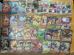 Pokemon TCG Card Lot 36 Sword & Shield Era Holo Rare - V VStar Bundle - Image 1