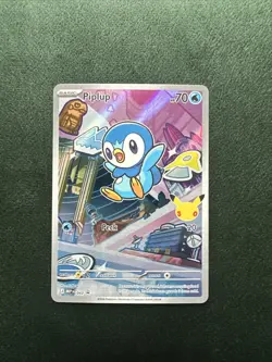 Pokemon TCG - First Partner Illustration Promo ENG Piplup 42 - Image 1