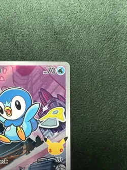 Pokemon TCG - First Partner Illustration Promo ENG Piplup 42 - Image 3