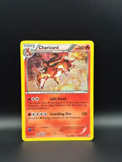 Pokemon TCG Charizard Evolution Lot Legendary Treasures REVERSE HOLO LP 19/113 - Image 3