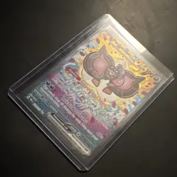 Pokemon Pecharunt EX 163/131 SV5 Prismatic Evolutions Rare Holo 190 HP - Image 5