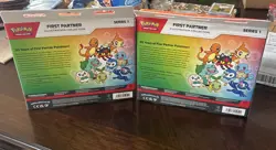 Pokemon 2026 First Partners 2X Series 1 Collections Brand New Sealed - Image 2