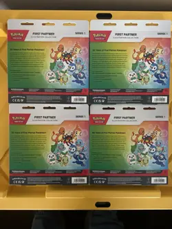 Pokemon TCG First Partner Illustration Collection Series 1 New Sealed (Lot of 4) - Image 2