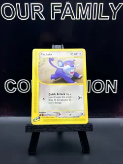 Pokemon TCG RATTATA 128/165 Expedition Common Regular 2002 VLP - Image 1