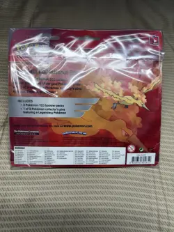 Pokemon TCG Steam Siege Primal Clash BREAKthrough 3 Booster Packs Moltres Pin - Image 2