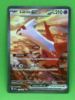 Latias ex 239/191 - LP+ - Pokemon Surging Sparks - Special Illustration Rare - Image 1