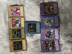 Yu-Gi-Oh! TCG Konami Card Lot Dark Magician Fusion Ritual 10 Cards - Image 1
