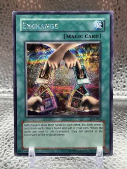 Yu-Gi-Oh TCG Salamandra DDS-006 Exchange EDS-001 Prismatic Secret Rare NM - Image 3
