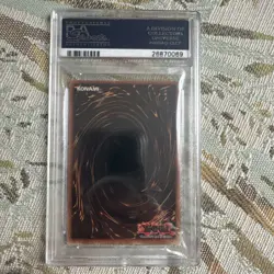 Yu-Gi-Oh! 2002 Right Arm of the Forbidden One LOB-122 1st Edition PSA 5 - Image 2