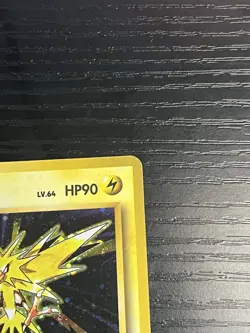 Pokemon TCG Zapdos Expansion Pack Holo Vintage Rare 145 (Japanese) WOTC 1999 LP - Image 4