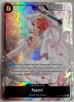 One Piece TCG Nami (OP15-086) Alt Art Foil – Adventure on Kami’s Island ENGLISH - Image 1