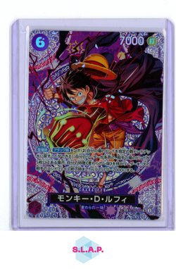 MONKEY D. LUFFY ONE PIECE ST26-005 2026 ADVENTURE ON KAMI‘S ISLAND PRM NM JAP - Image 1