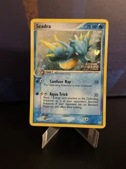 Pokemon TCG EX Team Rocket Returns Seadra 48/109 Stamped Holo - Image 1