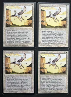 MAGIC~PEGASO DELLE MESE~4X~FBB~FOREIGN BLACK BORDERED~1 EDIZIONE~ITA~LP - Image 1
