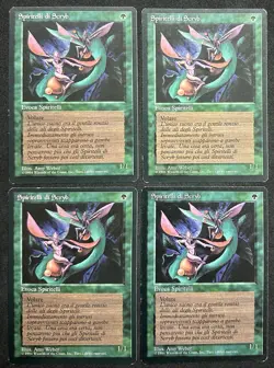 MAGIC~SPIRITELLI DI SCRYB~4X~FBB~FOREIGN BLACK BORDERED~1 EDIZIONE~ITA~LP - Image 1