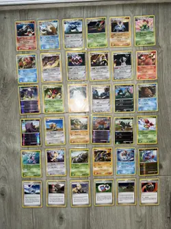 Pokemon D&P Legends Awakened Bundle 36 Cards LP to HP/DMG vintage see photos - Image 2