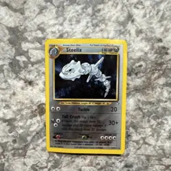 Pokemon Steelix Neo Genesis Rare 110 HP 15/111 2000 Vintage Card - Image 1