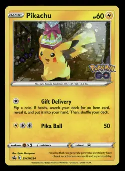 Pokemon SWSH: Sword & Shield Promo Cards #SWSH234 Pikachu - Image 1