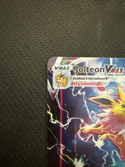 Pokemon Jolteon VMAX TCG Card SWSH184 Premium Collection NM Condition NM - Image 5