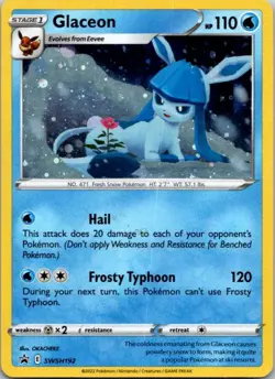 Glaceon - Promo SWSH: Sword & Shield Promo Cards SWSH192 LP - Image 1