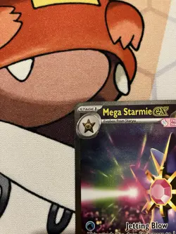 Mega Starmie Ex 118/088 Perfect Order Pokemon Card SIR Mint Condition - Image 5