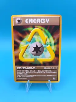 Recycle Energy Pokemon Card Game Pocket Monsters Old Back TCG Japanese S-204 - Image 1