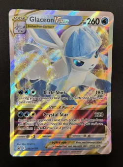 Pokemon Glaceon VSTAR SWSH197 Promo JUMBO Card - Image 1