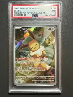 Eevee 173 SV: Scarlet & Violet Promo Cards PSA 9 Mint 2025 English Pokemon - Image 1