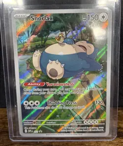 Snorlax 051 Sv: Scarlet & Violet Promo Cards Holo - Image 1