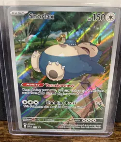 Snorlax 051 Sv: Scarlet & Violet Promo Cards Holo - Image 2