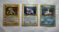 Pokemon WOTC 30 Card Holo Lot. Base, Base 2, Fossil, Jungle, Rocket, Gym H/C - Image 3