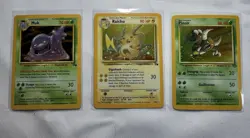 Pokemon WOTC 30 Card Holo Lot. Base, Base 2, Fossil, Jungle, Rocket, Gym H/C - Image 5