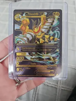 Beedrill EX Black Foil Fan Art Vinyl M Beedrill EX Textured Collector Card - Image 1