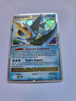 Pokemon Empoleon LV.X Promo Holo Card DP11 Diamond and Pearl 140 HP 2007 - Image 2