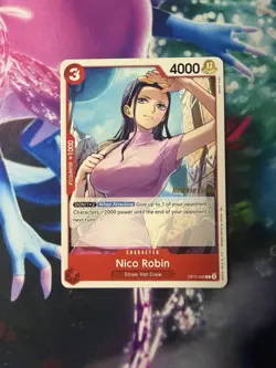 Nico Robin OP11-009 A Fist of Divine Speed Release Event Cards Regular - Image 3
